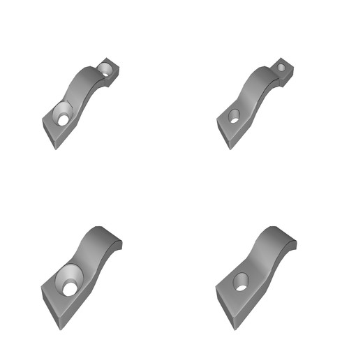 Clip fissaggio supporto per - clip,