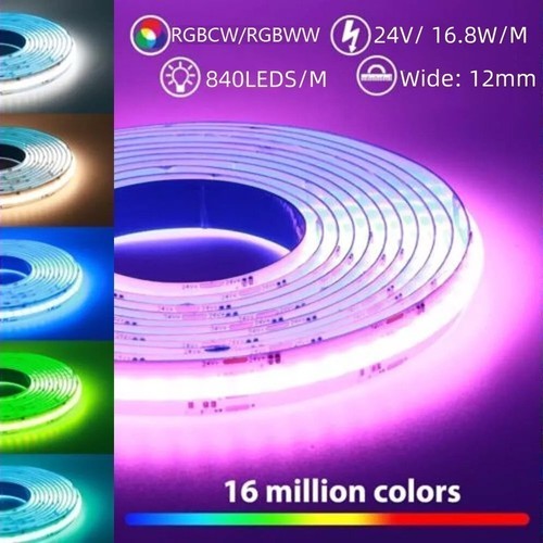 Striscia led cob m - 5-20, rgbw