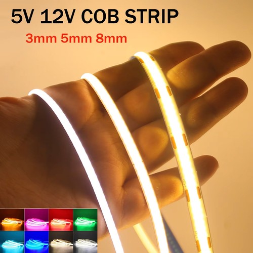 Striscia led cob 12v 24v - striscia,