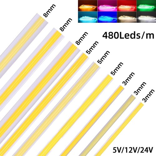 Striscia led cob 12 - striscia, 2-5