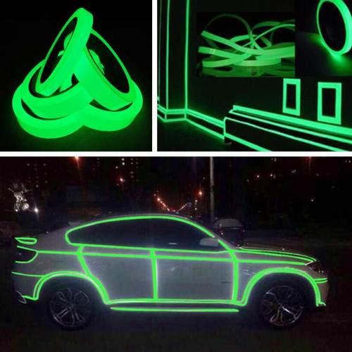 Nastro adesivo fluorescente - fluorescente, 5